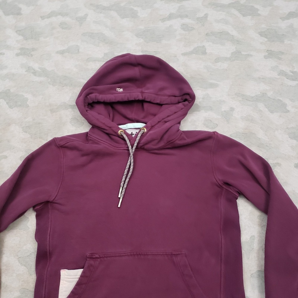 Stio Sweatshirt Womens XS Purple Hooded Pockets Long Sleeve - Picture 3 of 11